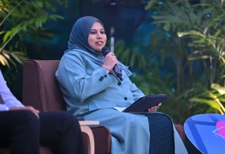 ދިވެހި ބަހާ ސަގާފަތާއި ތަރިކައާ ބެހޭ ވަޒީރު ހީނާ ވަލީދު/ ފޮޓޯ: ސަރުކާރު