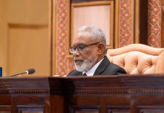 ރައްޔިތުންގެ މަޖިލީހުގެ ރައީސް އަބްދުއްރަހީމް އަބްދުﷲ/ ފޮޓޯ: މަޖިލިސް