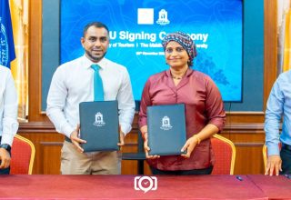 ރާއްޖޭގައި ފަސް ތަރީގެ ޓްރެއިނިންގ ރިސޯޓެއް ތަރައްގީކުރުމުގެ އެއްބަސްވުމުގައި ސޮއިކުރުން.
