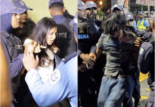 މަހުޒޫމް އާއި ޝިމަން ހައްޔަރު ކުރަނީ./ ފޮޓޯ: ޓްވިޓަރ