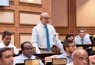 ރައްޔިތުންގެ މަޖިލީހުގެ ނައިބު ރައީސް، ދިއްގަރު ދާއިރާގެ މެމްބަރު އަހުމަދު ނާޒިމް/ ފޮޓޯ: މަޖިލިސް