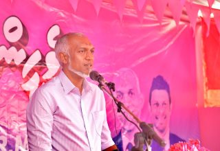 އިދިކޮޅު ޕީޕީއެމް/ޕީއެންސީ ކޯލިޝަންގެ ރިޔާސީ ކެންޑިޑޭޓު ޑރ މުހައްމަދު މުއިއްޒު