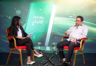 ކުރީގެ ރައީސް އަބްދުﷲ ޔާމީން އަބްދުލްގައްޔޫމް ސަންގުޓީވީއަށް ދެއްވި އިންޓަވިއުގެ ތެރެއިން/ ފޮޓޯ: ސަންގު