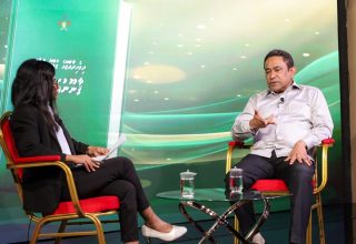 ކުރީގެ ރައީސް އަބްދުﷲ ޔާމީން އަބްދުލްގައްޔޫމް ސަންގުޓީވީއަށް ދެއްވި އިންޓަވިއުގެ ތެރެއިން/ ފޮޓޯ: ސަންގު