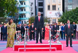 މިނިވަން ދުވަހުގެ ދިދަ ނެގުމުގެ ރަސްމިއްޔާޓިގެ ތެރެއިން--ފޮޓޯ/ރައީސް އޮފީސް