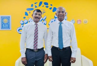 ރިޔާޒް ރަޝީދު އަދި ރައީސް ސާލިހު: ފޮޓޯ/ ރިޔާޒްގެ ސޯޝަލްމީޑިއާ