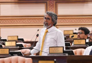 ރައްޔިތުންގެ މަޖިލީހުގެ ވައިކަރަދޫ ދާއިރާގެ އެމްޑީޕީ މެމްބަރު ހަސަން ޒިޔާދު/ ފޮޓޯ: މަޖިލިސް