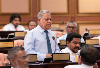 ރައްޔިތުންގެ މަޖިލީހުގެ ނައިބު ރައީސް. އޭދަފުށި ދާއިރާގެ މެމްބަރ އަޙްމަދު ސަލީމް: ފޮޓޯ/ މަޖިލިސް