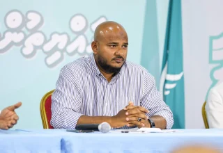 ޕީއެންސީގެ ނައިބު ރައީސް އަދި ބާރަށު ދާއިރާގެ މެމްބަރު އިބްރާހިމް ޝުޖާއު/ ފޮޓޯ: ޕީއެންސީ