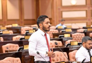 ހެންވޭރު އުތުރު ދާއިރާގެ މެމްބަރު އަހުމަދު އައިފާން/ ފޮޓޯ: މަޖިލިސް