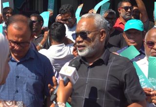 މަޖިލީހުގެ ރައީސް އަބްދުލްރަހީމް އަބްދުﷲ