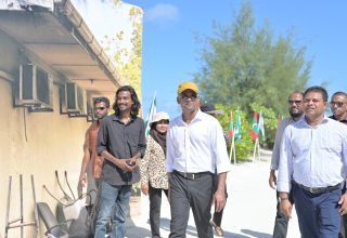 ރައީސުލްޖުމްހުރިއްޔާ އިބްރާހީމް މުހައްމަދު ސާލިހު.