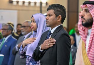 ސައުދީ އަރަބިއްޔާގެ 94 ވަނަ ޤައުމީ ދުވަހުގެ މުނާސަބަތުގައި ބޭއްވި ރަސްމިއްޔާތު