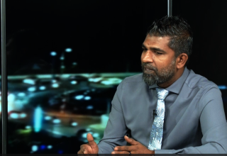 ގައްދޫ ދާއިރާގެ މެމްބަރު މުހައްމަދު އަލީ/ ފޮޓޯ: ސަންގު ޓީވީ
