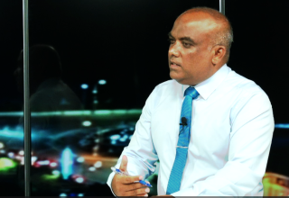 އިހަވަންދޫ ދާއިރާގެ މެމްބަރު އަހުމަދު ނަސީރު/ ފޮޓޯ: ސަންގު ޓީވީ