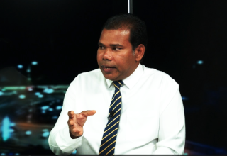 ރައްޔިތުންގެ މަޖިލީހުގެ މަރަދޫ ދާއިރާގެ މެންބަރު އަޙުމަދު ދީދީ/ ފޮޓޯ: ސަންގު ޓީވީ