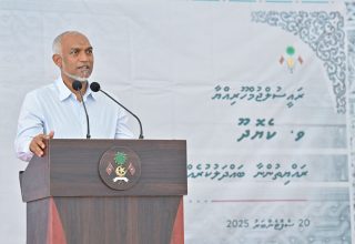 ރައީސުލްޖުމްހޫރިއްޔާ ޑޮކްޓަރ މުޙައްމަދު މުޢިއްޒު ކެޔޮދޫއަށް ވަޑައިގެންނެވުން.