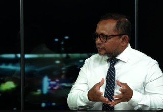 މާފަންނު ހުޅަނގު ދާއިރާގެ މެމްބަރު މުހައްމަދު މުސްތަފާ އިބްރާހިމް/ ފޮޓޯ: ސަންގު ޓީވީ